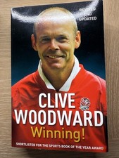 Sir Clive Woodward Signed Book