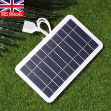 Portable Solar Panel Mobile Phone Battery Charging Outdoor Emergency USB Charger