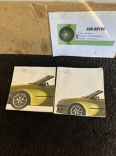 SAAB 93 2004 YELLOW #272 CONVERTIBLE/CABRIOLET BOOKS #GVZ