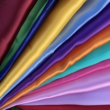 Satin Organza Fabric Sheer