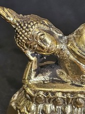 antique brass Buddha In The