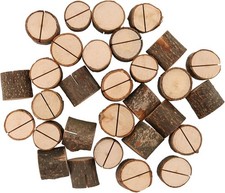 100Pcs Wooden Rustic Place