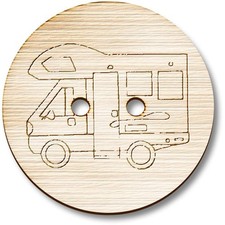 'Motorhome Vehicle' Wooden