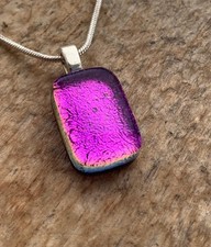 Dichroic Glass Mini  Pendant