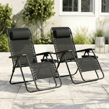 2 x Zero Gravity Chairs with
