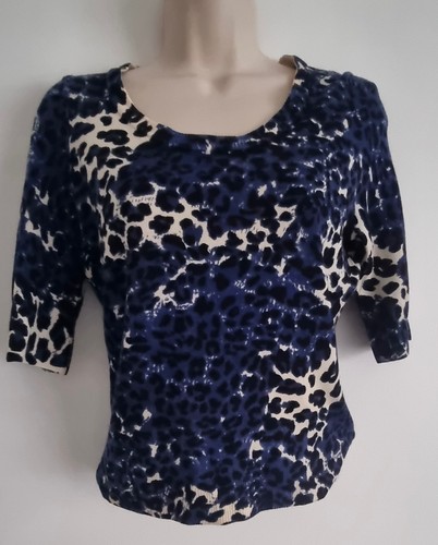 Hobbs women blue white print - blue,