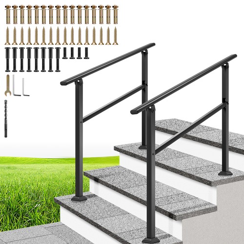 Step handrail outdoor - 3-step,