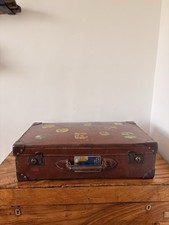 Vintage Leather Suitcase