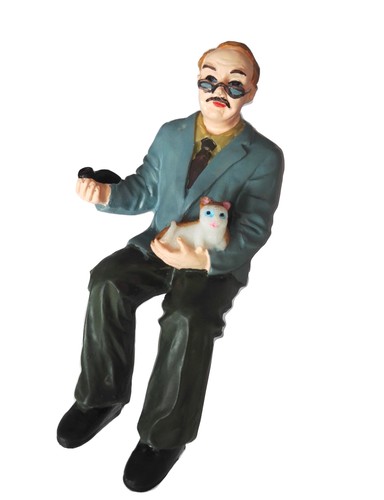 Resin sitting grandfather - sitting, with