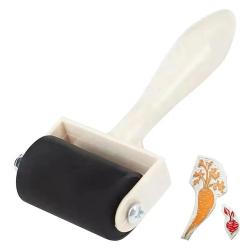 Hard rubber roller printing - hard,