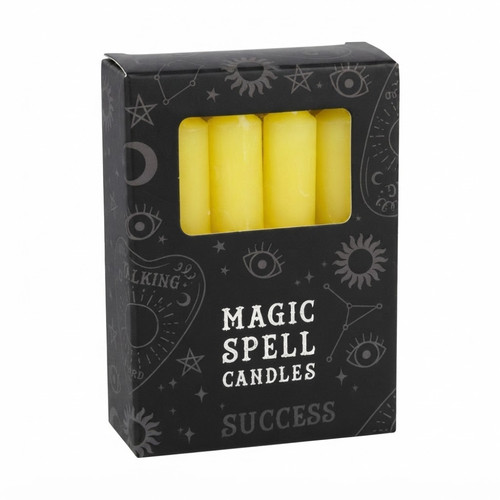 Set yellow spell - set, candles