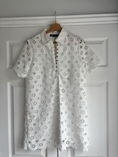 ZARA White Broderie Anglaise