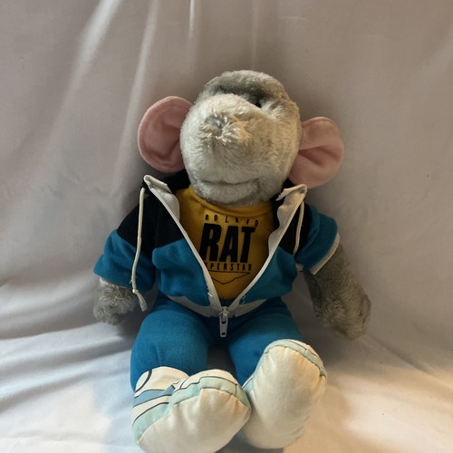 Roland rat superstar plush - rat,
