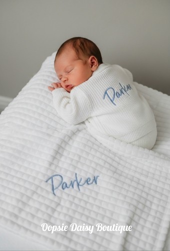 Personalised baby blanket - blanket, &