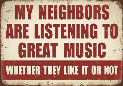 Neighbors usa 30cm metal - neighbors,