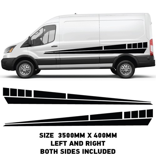 Campervan side stripes - side,