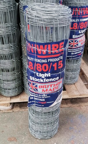 Stock fencing galvanised - galvanised, wire