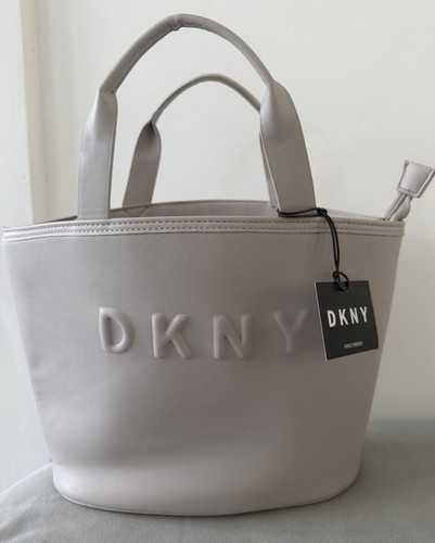 Dkny logo embossed faux - logo-embossed,