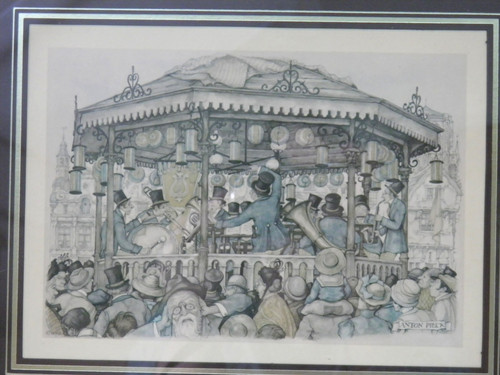 Anton pieck vintage style - vintage,
