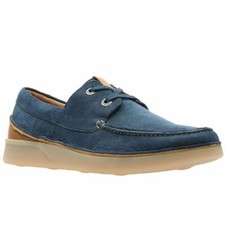 CLARKS Oakland Sun Navy Nubuck