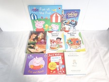 Childrens Story Book Bundle - 8x Young Kids Picture Books Belle, Peppa Pig VG C
