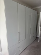 Quality, six-door white wardrobe set(s) - Also a 5-door & a 3-door sets availabl