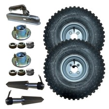 Atv trailer kit 22x11 - trailer, wheels