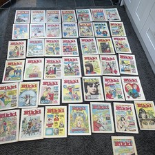 NIKKI for Girls Comic  - UK Vintage Comic 1980s Joblot coll Bundle approx 43