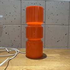 HABITAT ORANGE 'FITZ' TABLE