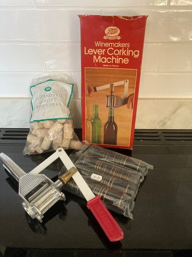 Corking machine sanbri 1970s - corking,