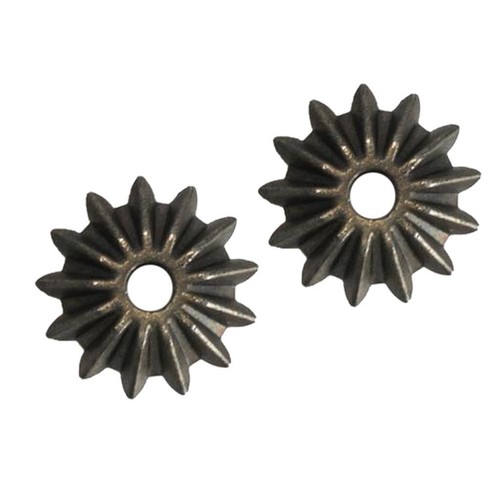 2pcs metal diff - metal, gears