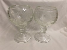 Antique Set Of Two Rummer
