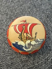 Norwegian Viking ship Folk Art