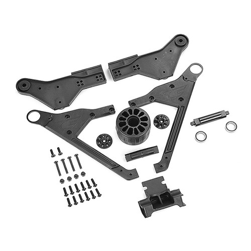 Corally wheelie bar wheel - wheelie, wheel'