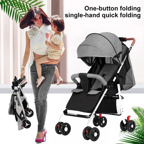 Foldable baby stroller - foldable,