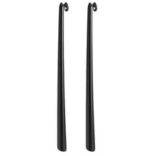 2x Extra Long Metal Shoehorn