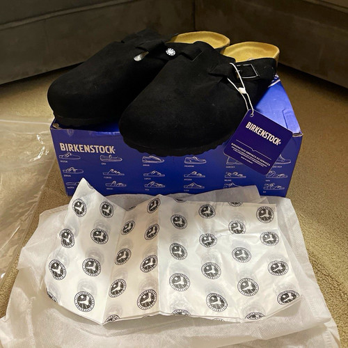 Birkenstock boston black - boston, bs