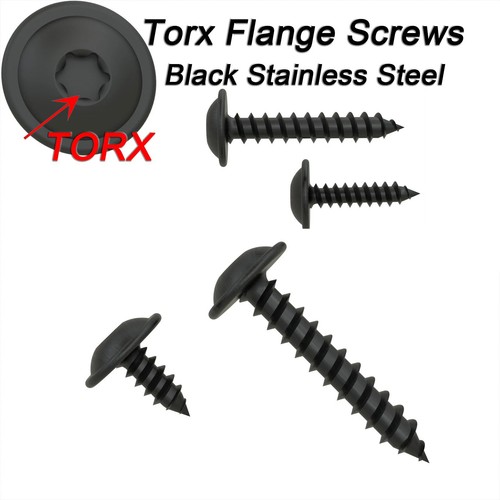 Torx black self - black, screws