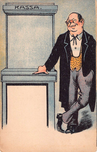 Comic old postcard funny - comic,