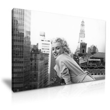 Marilyn Monroe New York Black And White Canvas Modern Home Art ~ 5 Size  