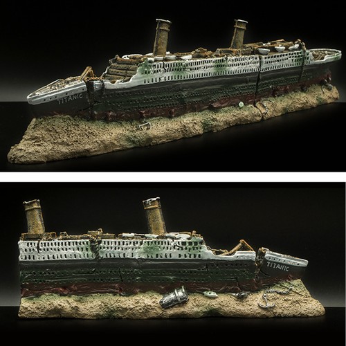 Aquarium fish tank - tank, titanic