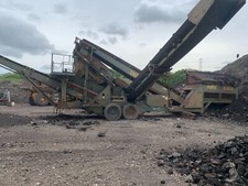 POWERSCREEN SOIL STONE SCREENER, 3 WAY SPLIT SCREENER