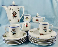 Royal Rudolstadt Tea Set Doll