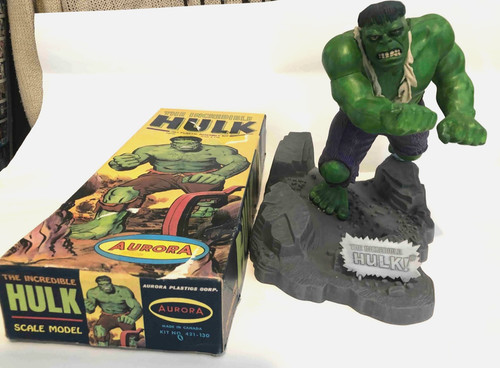 1960 vintage aurora hulk - 1960's,