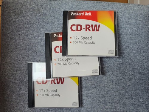Packard bell cd rw discs - x, cd-rw