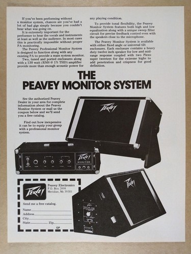 1976 peavey professional - peavey,