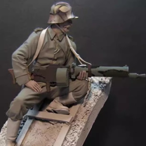 Resin figure wwii - 1/16,