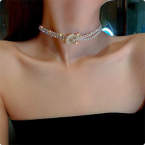 Elegant necklace choker - elegant,