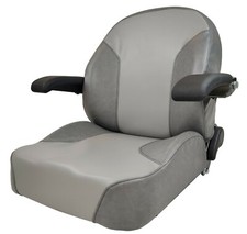 Gray Zero Turn Lawn Mower Seat