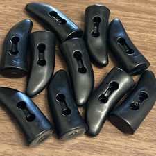 Duffle Coat Toggles 38mm Satin